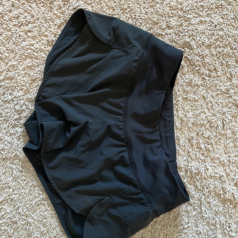 Black 3 inch new balance shorts